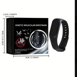 An Elegant Home Mosquito Repellent Wristband for Unisex, Comfortable to Wear with Physical Repellent. a Must for Home, Camping & Outdoors.