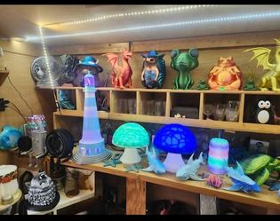 Beautiful 3D Printed Decor