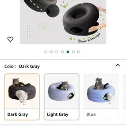 Cat Bed Donut 