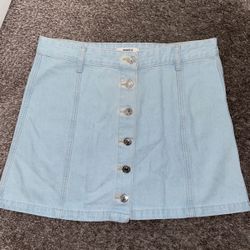 Blue Jean Skirt 