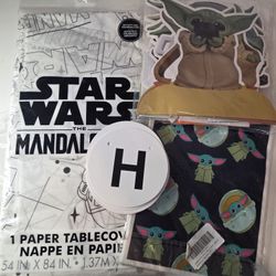 Mandalorian Birthday Party Supplies 