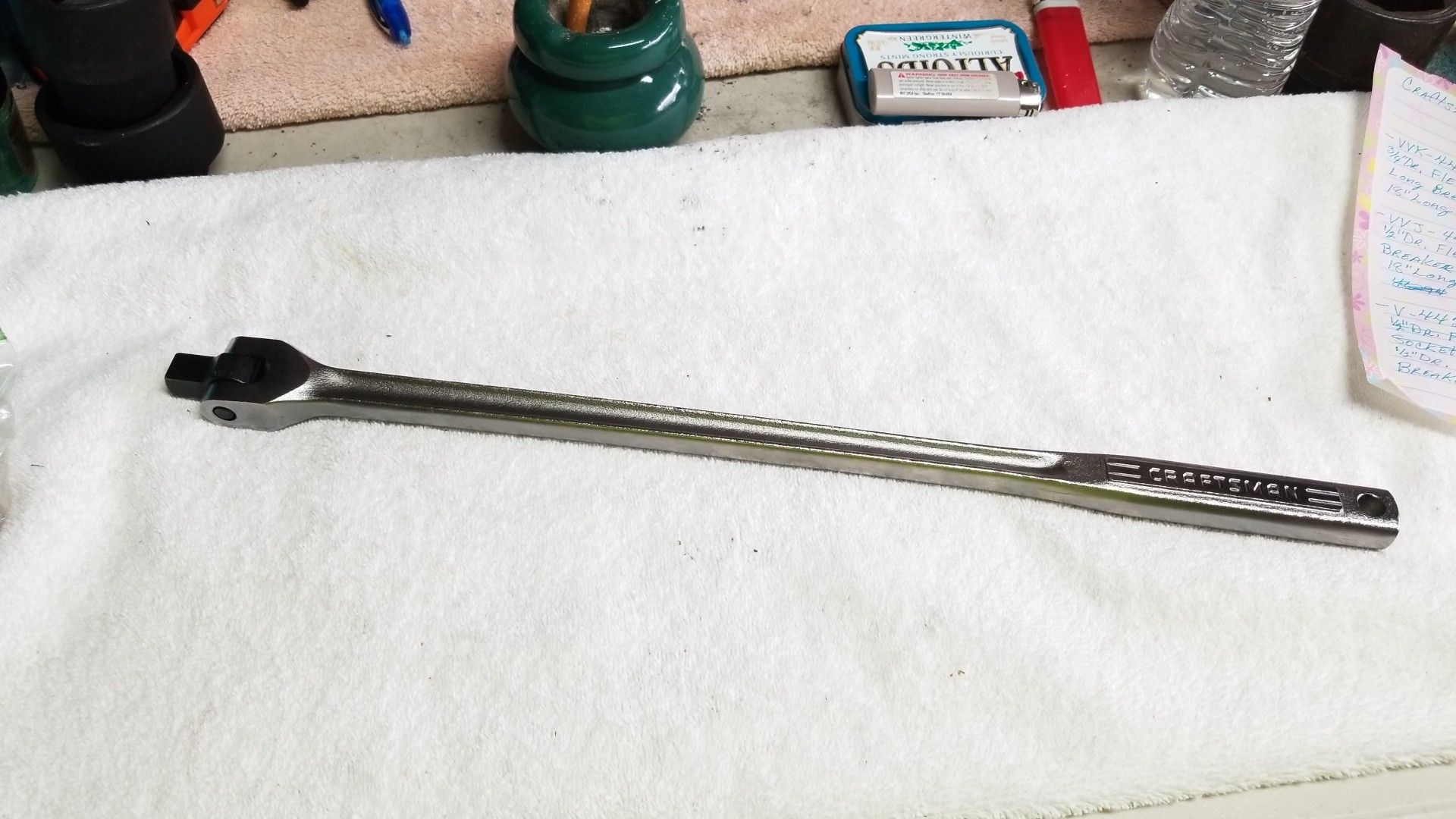 Craftsman 1/2" Drive Flex Head Breaker Bar 18" Long