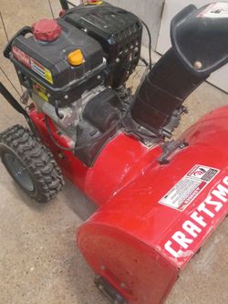 Craftsman snow blower