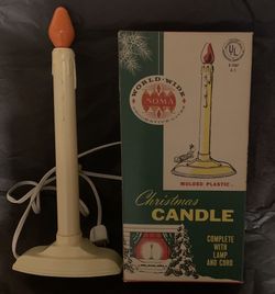Vintage Worldwide Noma Christmas Candles