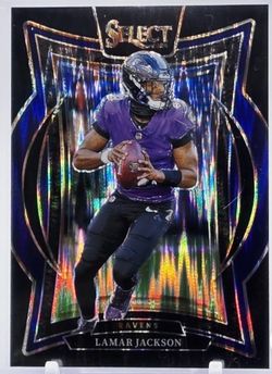 2024 Lamar Jackson 1/1 prizm black concourse