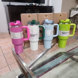 Stanley Starbucks Tumbler 40 0z With Straw Brand New 