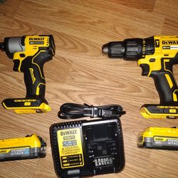 DeWalt Impact Drill Hammer Drill Set