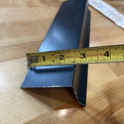 $1 Ea Drip Edge & Rake Flashing For Roofs  10ft Long Pcs- Black Color