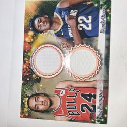 2025 Topps Holiday Memorabilia Worn
