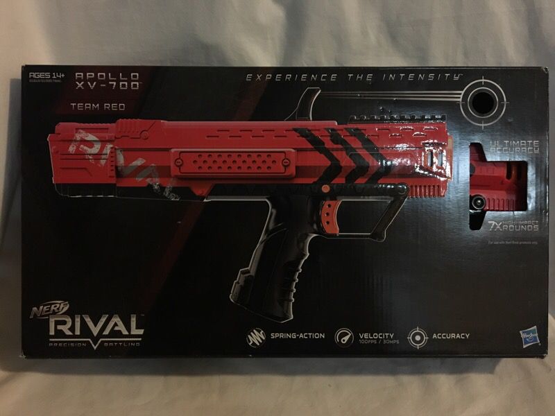 Red NERF RIVAL APOLLO XV - 700 Ages 14+