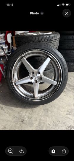 20 inch rims with new tires