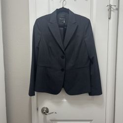 Dark Gray Jones New York Suit Jacket Size 12