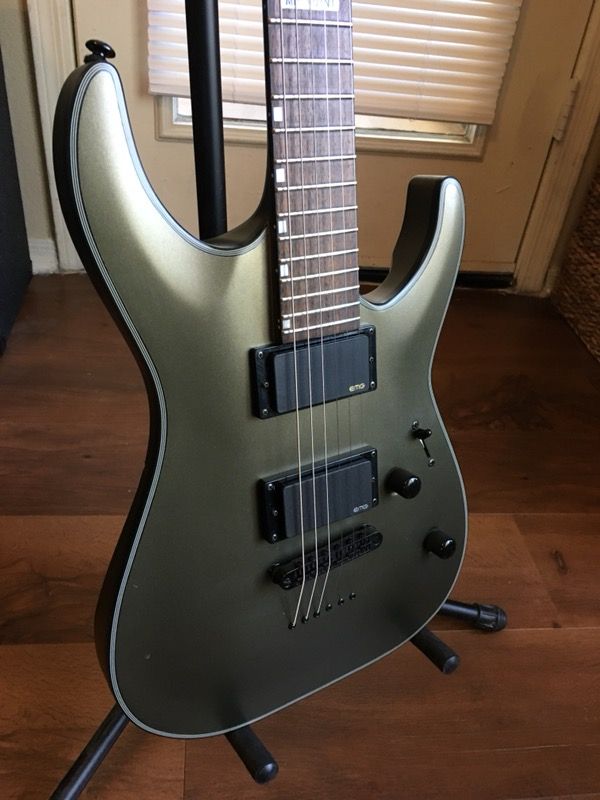 ESP LTD MH-401NT (Olive Drab Green)