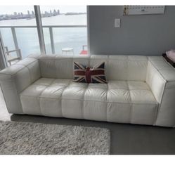 Comfy Leather Sofa