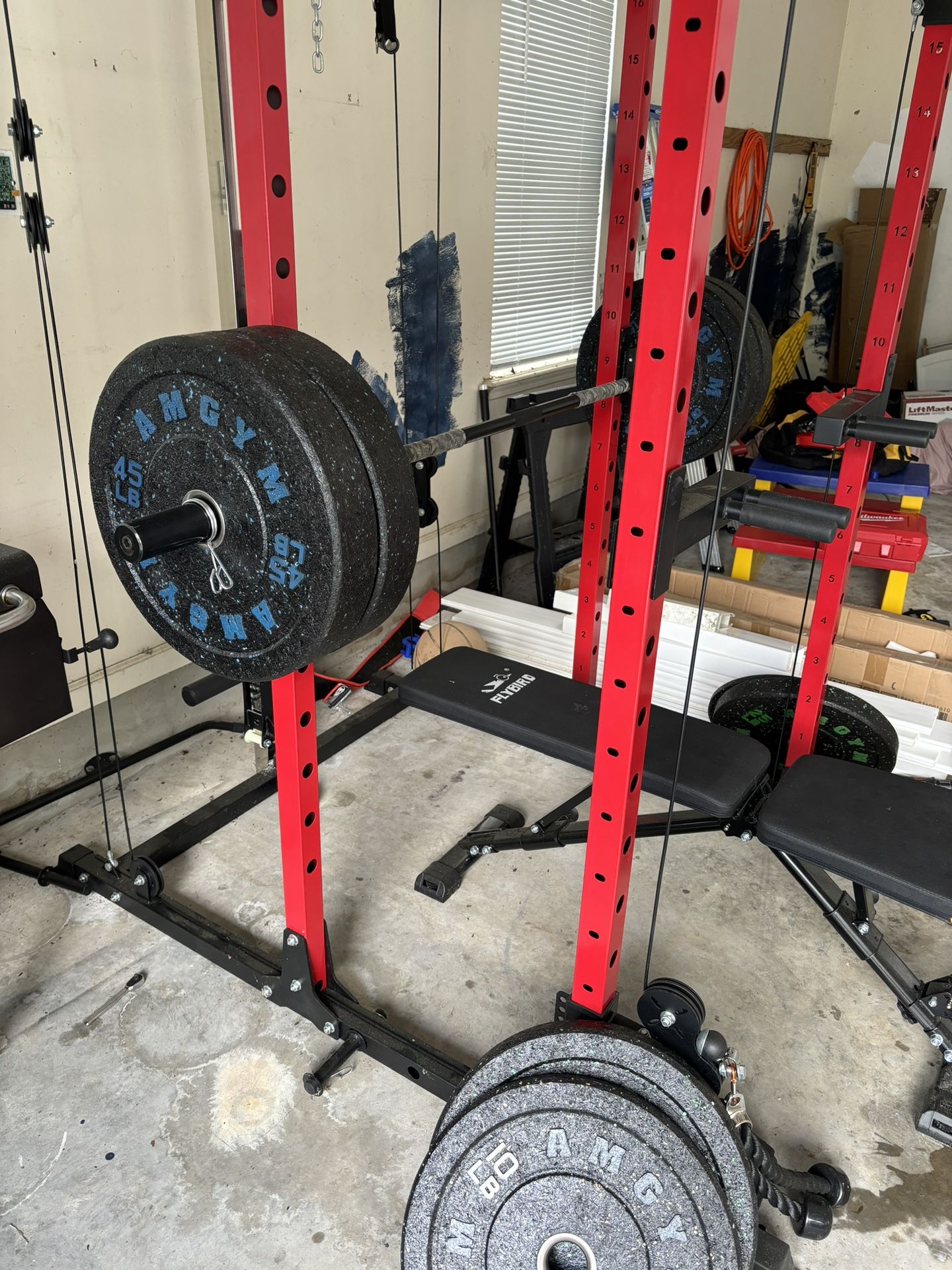Power Rack With Weights
