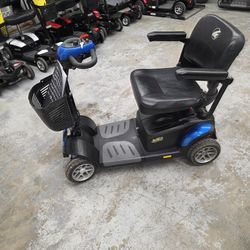 2023 Blue Buzzaround EX Hd Mobility Scooter 