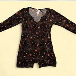 Pajama Spider Web Bodysuit 