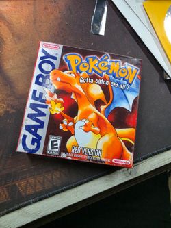 Pokemon red CIB for gameboy