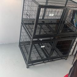 2 Stackable Cages