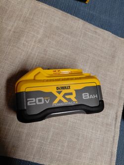 8ah XR PowerPack Battery Dewalt 20v
