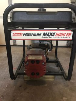 Coleman MAXA 5000 ER electric generator