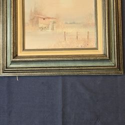 Original Vintage Oil Painting by L.K.Powell