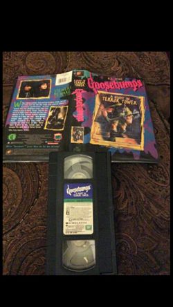 Goosebumps VHS tape