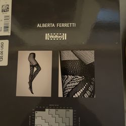 Wolford Grey Textured Tights (1 Pair)