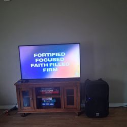 TV stand and TV