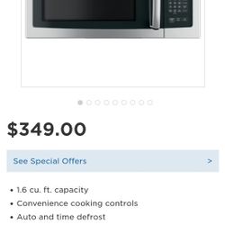 Over The Oven Microwave 