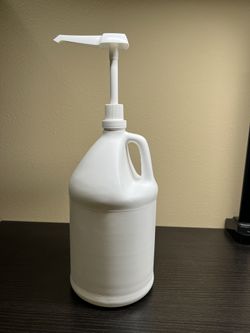 1-Gallon Jug with Pump Dispenser (20 sets Available)