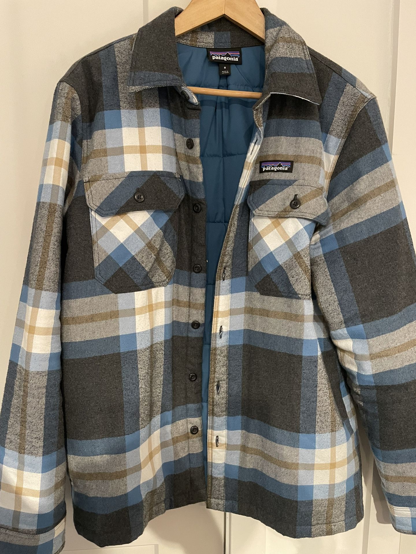 Patagonia Insulated Organic Cotton Midweight Mjord Flannel