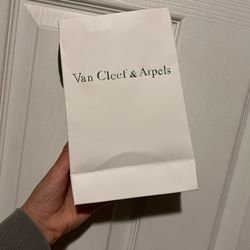 Van Cleef Bag, Box And Jewelry Box  