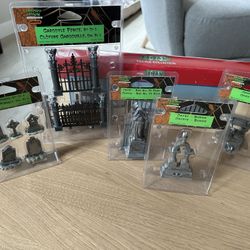 Lemax Cemetery Set