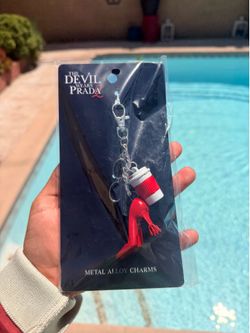 The Devil Wears Prada 2 Red Stiletto Coffee Glasses Purse Charm CINEMARK Promo