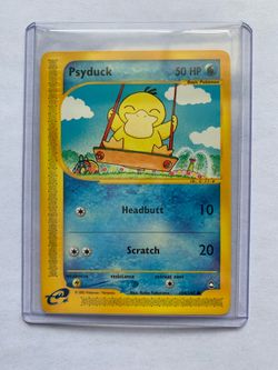 Psyduck 104/147 - Aquapolis - Vintage Pokémon Cards