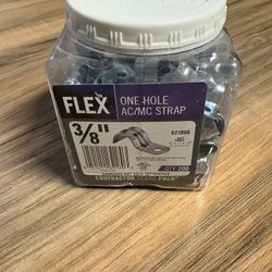 3/8 in. Standard Fitting Flexible Metal Conduit (FMC) 1-Hole Straps (200-Pack)