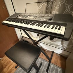 Casio CTK-700 Electric Keyboard With Stand And Bench