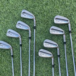 Ping Ei1 Irons 4-uw Stiff Red Dot