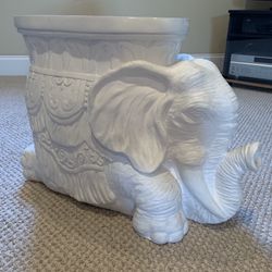 Large Elephant Floor Table 
