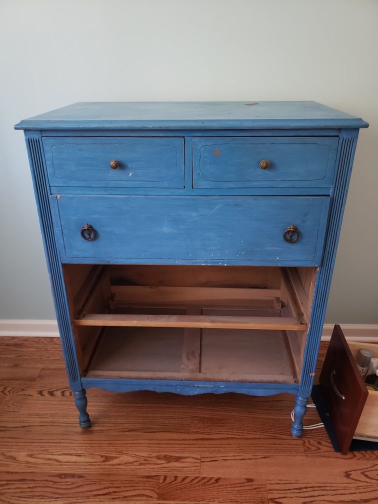 Antique wooden dresser