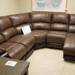 Reclining Sectional Available For Immediate Delivery