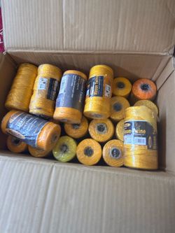 KESON TWISTED NYLON MASON  TWINE (18 x 1090 ft) 25 AVAILABLE $16 DOLLARS EACH