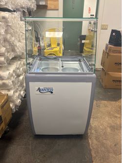 Avantco ice cream cabinet