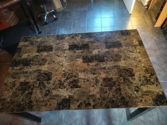Marble table