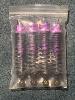1/10 Rc Car Shock Absorbers (4pcs) (New)