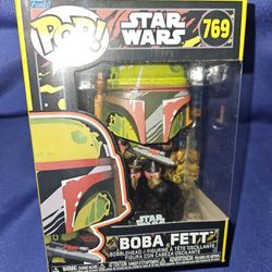 Funko Pop! #769 Star Wars: The Clone Wars - Boba Fett (Retro)!