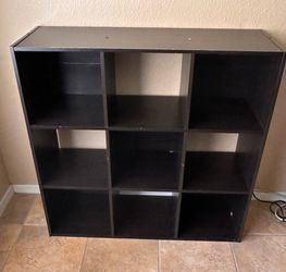 Bookcase, 9 cube sections