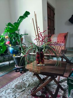 Red berries arrangement decoration