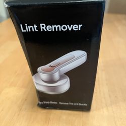 Lint Remover. 